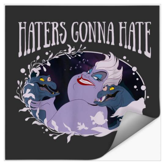Disneyss Little Mermaid Ursula Haters Gonna Hate C1 Stickers