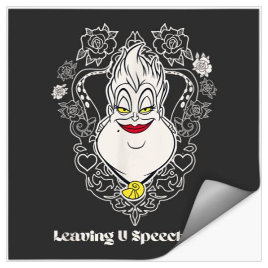 Disneyss Villains Ursula Little Mermaid Leaving U Speechless Stickers