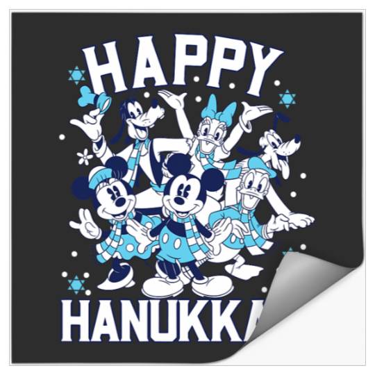 Disney Happy Hanukkah from Mickey and Friends Stickers