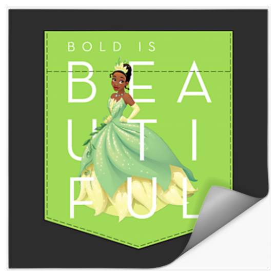 Disney Princess Tiana Bold is Beautiful Stickers
