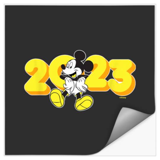 Disney Mickey Mouse Class of 2023 Graduation Hangin’ Out Stickers