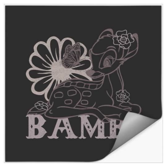 Disney Bambi Floral Outline Light Stickers