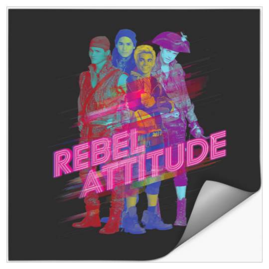 Disney Descendants 2 Male Characters Stickers