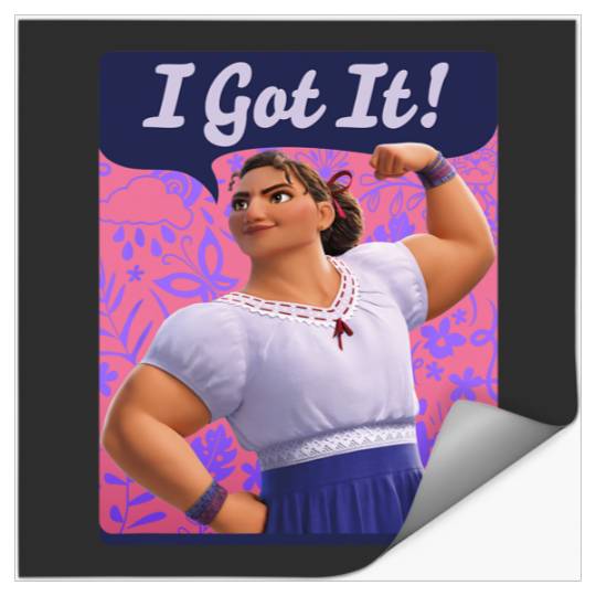 Disney Encanto Luisa I Got It Floral Poster Stickers