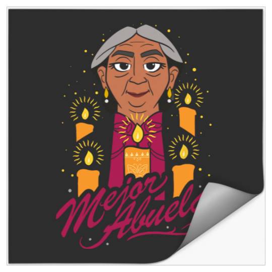 Disney Encanto Alma Madrigal Mejor Abuela Stickers