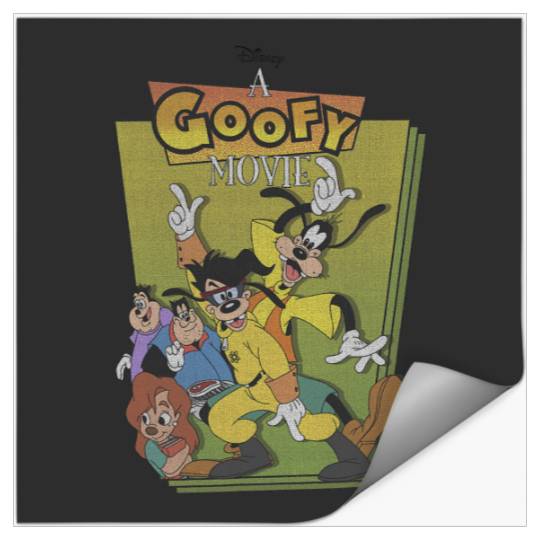 Disney A Goofy Movie Max Powerline Dance Logo Stickers