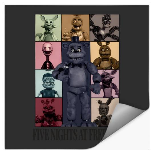 Five Nights At Freddys Eras Tour Stickers