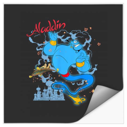 Disney Aladdin Genie Sparkle Carpet Ride Graphic Stickers
