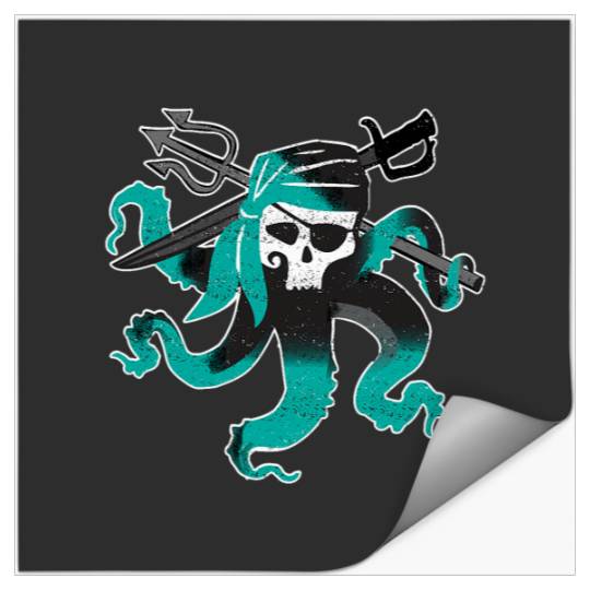 Disney Descendants 2 Uma Pirate octopusss Stickers