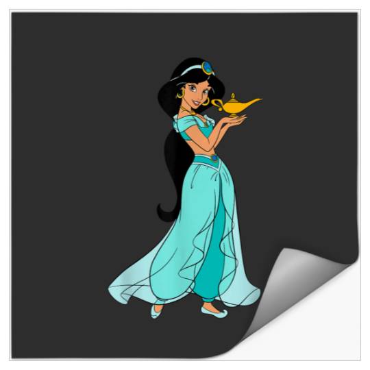 Disney Aladdin Princess Jasmine and Magic Lamp 9 Stickers