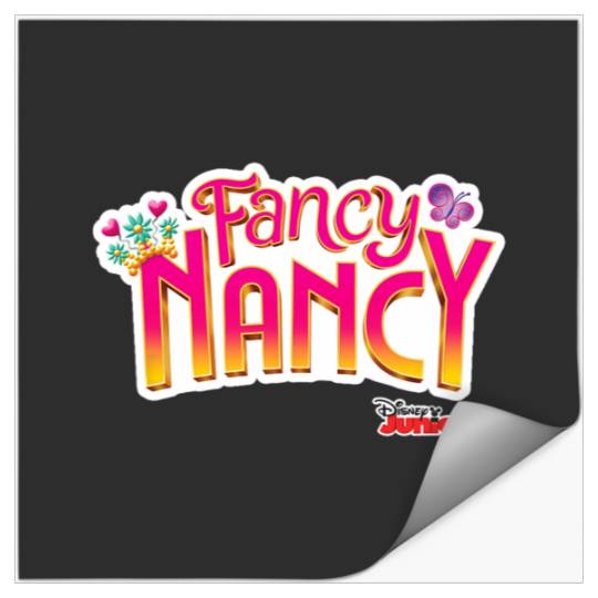 Disney Fancy Nancy Logo Stickers