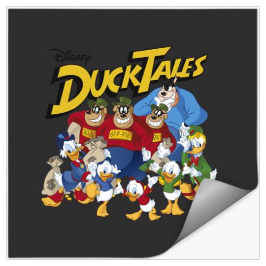 Disney DuckTales Classic Group Shot Stickers