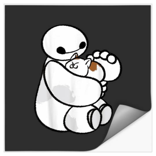 Disney Big Hero 6 Baymax Cat Cute Portrait Stickers