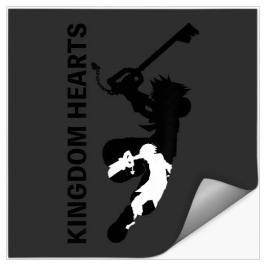 Disneyss Kingdom Hearts Iii Sora Keyblade Silhouette Stickers