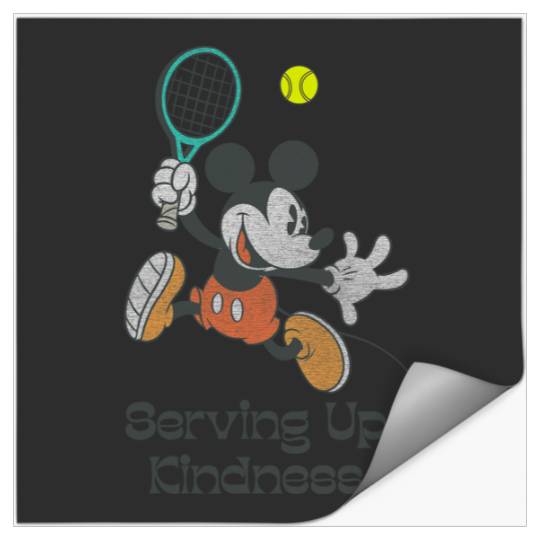 Disney Mickey And Friends Serving Up Kindness  Tennis Stickers