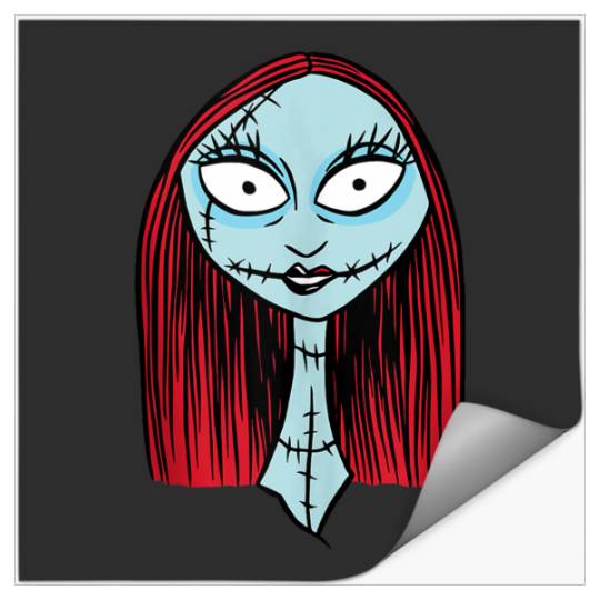 Disneyss The Nightmare Before Christmas Sally Big Faces Stickers