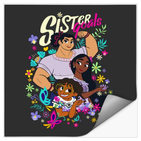 Disney Encanto Mirabel Isabela Luisa Sister Goals Stickers