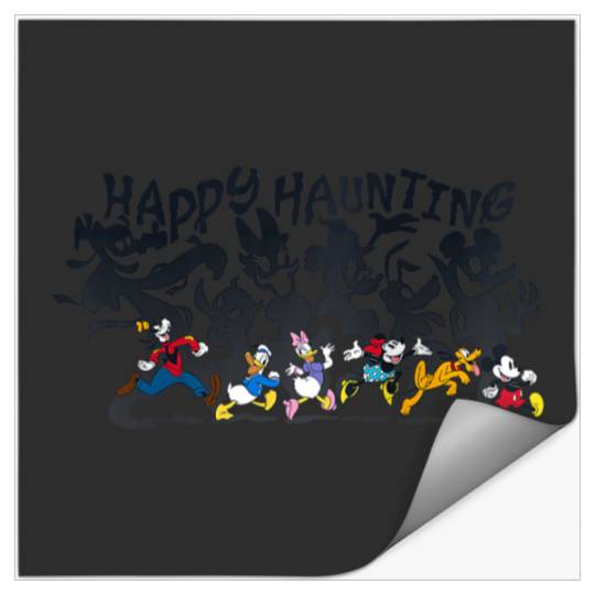 Disneyss Mickey And Friends Halloween Happy Haunting Spooky Stickers
