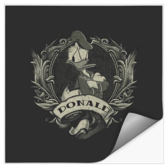 Disney Mickey And Friends Donald Duck Grumpy Money Portrait Stickers