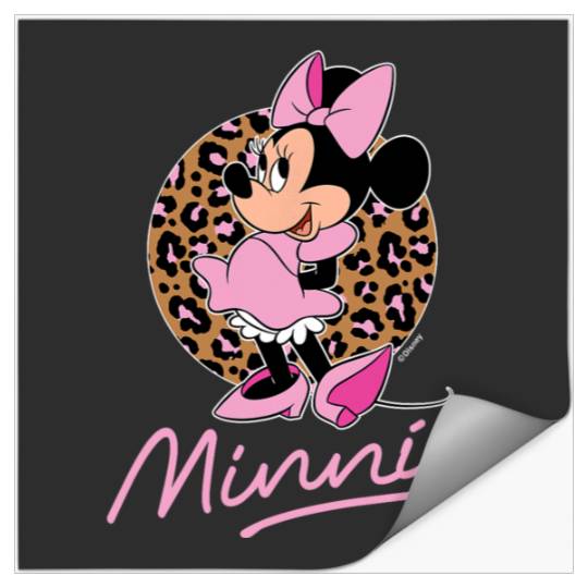 Disney - Minnie Leopard Print Stickers