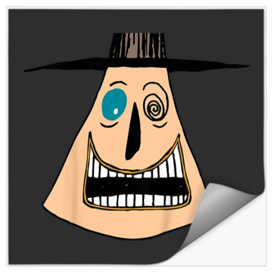 Disneyss The Nightmare Before Christmas The Mayor Big Faces Stickers