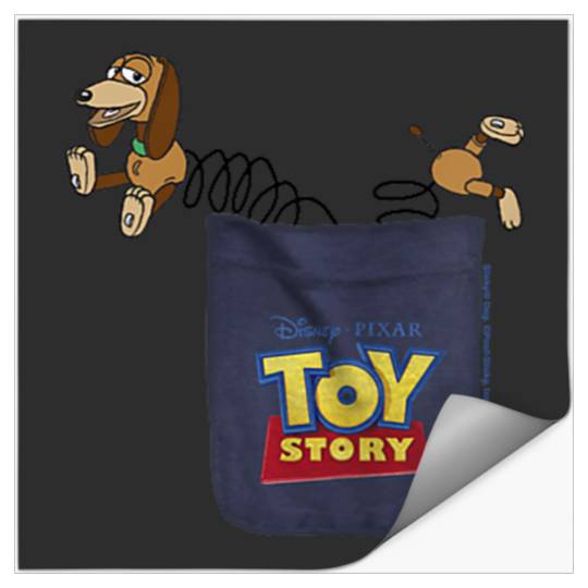 Disneyss Pixars Toy Story Slinky Dog Mini Pocket Icon Logo Stickers