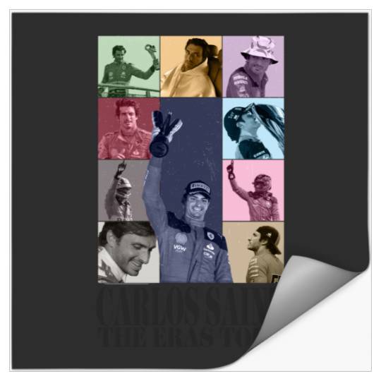 Carlos Sainz Eras Tour 2023 Season V2 Stickers