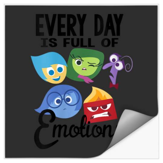 Disneyss Pixars Inside Out Every Day Is Full Of Emotions Group Stickers