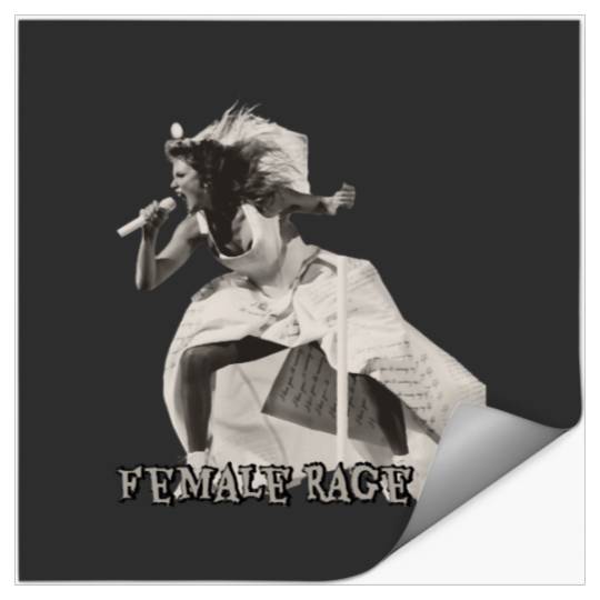 Female Rage - Eras Tour TTPD TorturedPoets Department by TaylorSwift Stickers