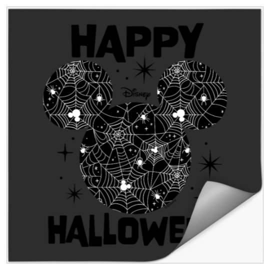 Disney - Happy Halloween Mickey Ears Stickers