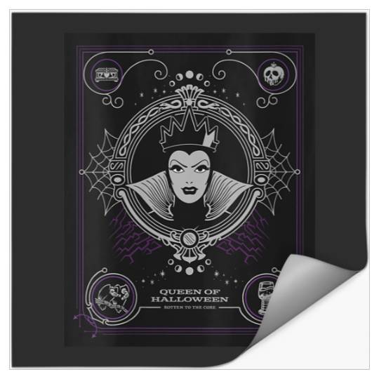 Disneyss Villains Evil Queen Of Halloween Rotten To The Core Stickers