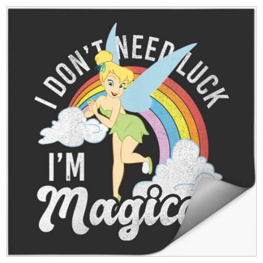 Disneyss Peter Pan Tinker Bell St Patrick's Day I'm Magical Stickers