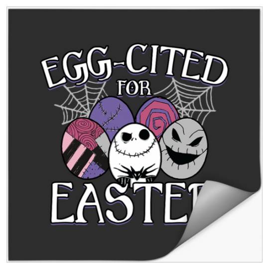 Disney The Nightmare Before Christmas Egg-Cited For Easter Stickers