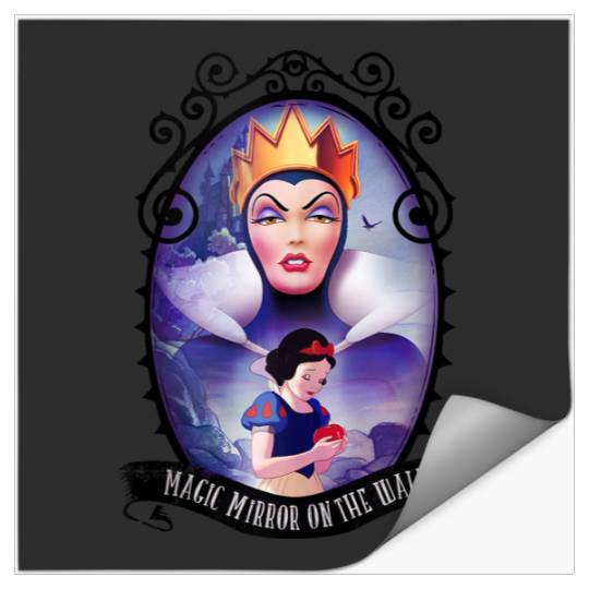 Disneyss Snow White Evil Queen Magic Mirror On The Wall Stickers