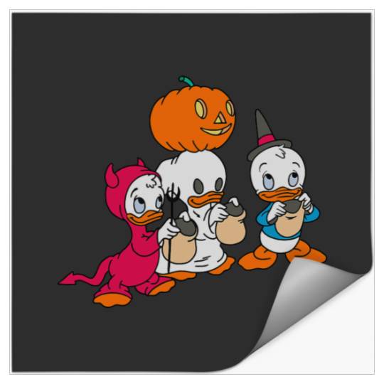 Disney DuckTales Halloween Trick Or Treat Costume Portrait Stickers