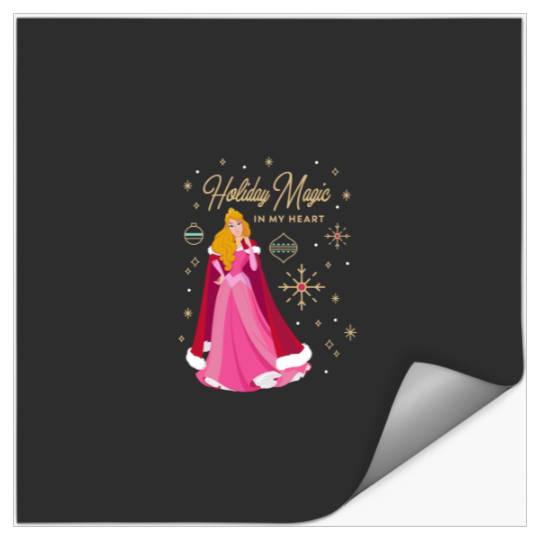 Disneyss Princess Aurora Holiday Magic In My Heart Stickers
