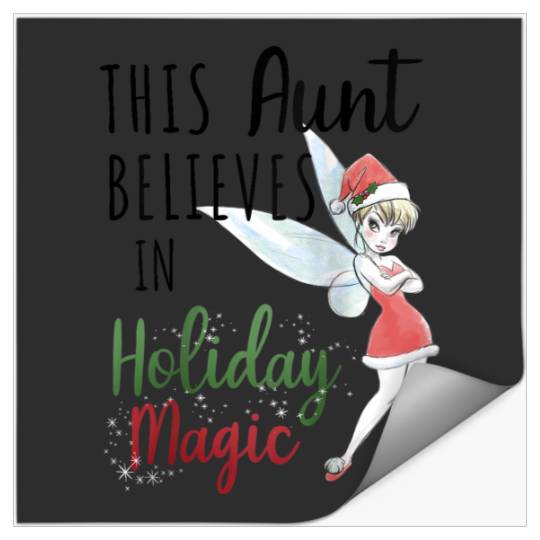 Disneyss Peter Pan Christmas Tinker Bell Holiday Magic Aunt Stickers