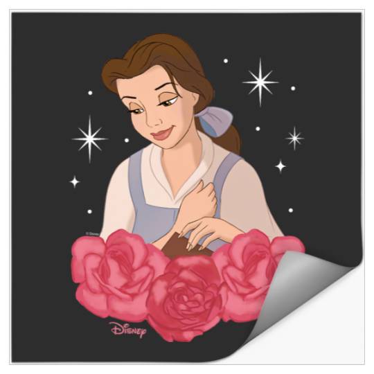 Disney Princess - Belle Beauty And The Beast Roses Stickers