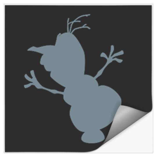 disney frozenss Pocket Olaf Silhouette Stickers