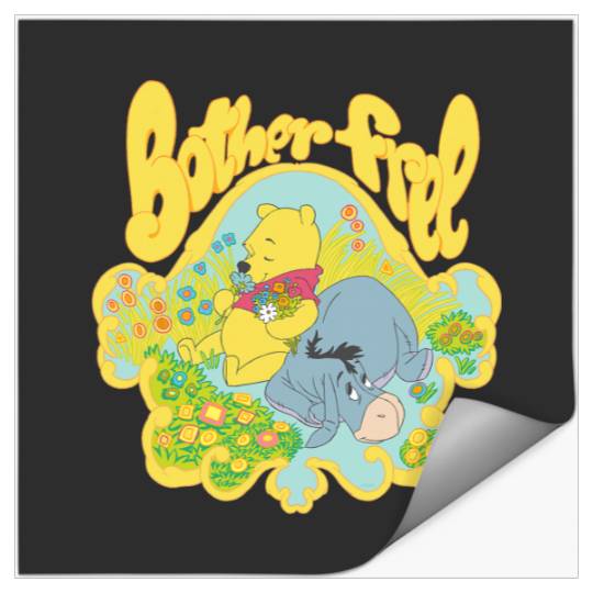 Disney Winnie the Pooh and Eeyore Bother Free Stickers