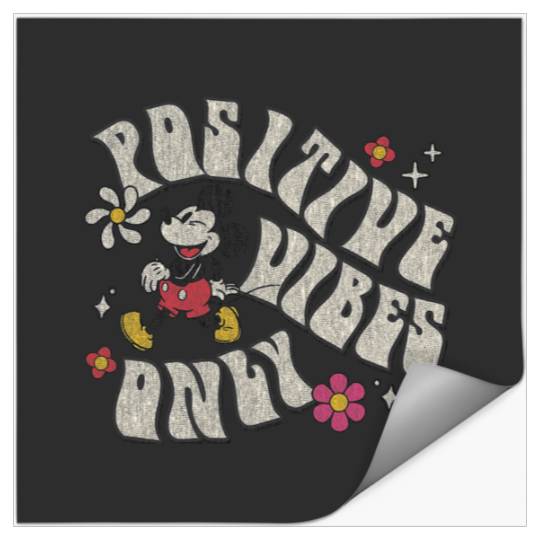 Disney Positive Vibes Only Stickers