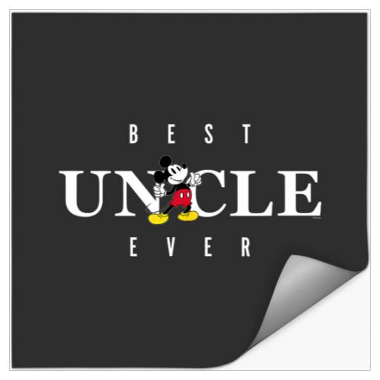 Disney Mickey Mouse Thumbs Up Best Uncle Ever Father’s Day Stickers