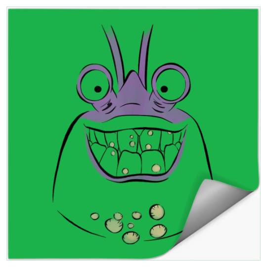 Disney Moana Tamatoa Crab Villain Big Face Costume Stickers