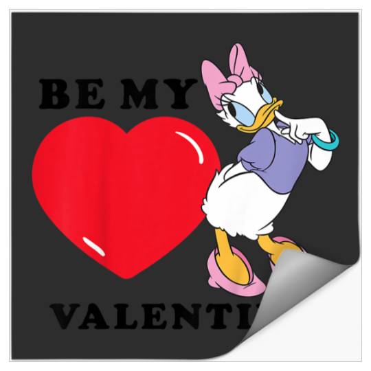 Disneyss Be My Valentine Daisy Duck Stickers