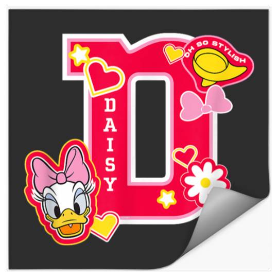 Disneyss Daisy Duck Varsity Oh So Stylish Stickers