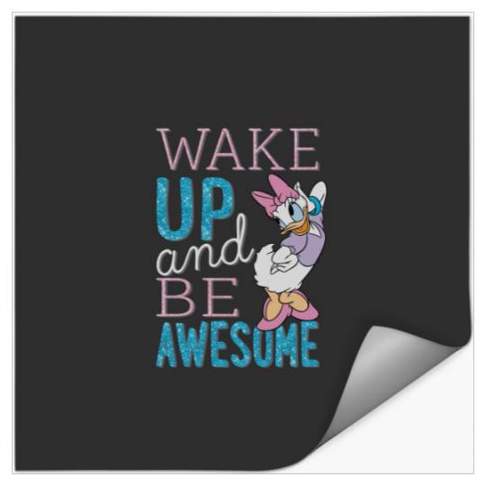 Disneyss Daisy Duck Be Awesome Stickers