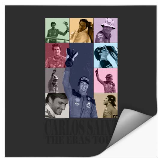 Carlos Sainz Eras Tour 2023 season V2 Stickers