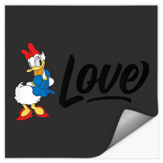 Disneyss Daisy Duck Love Stickers