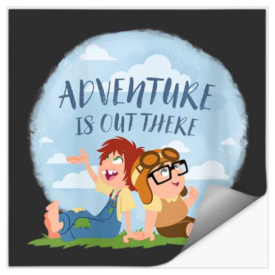 Disneyss Pixars Up Carl Ellie Adventure Is Out There Stickers