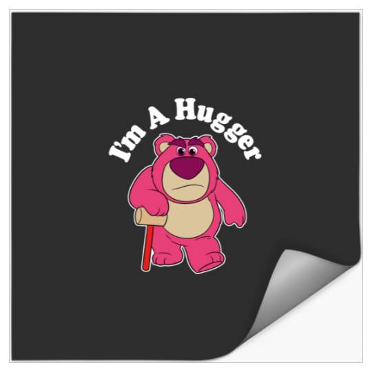 Disneyss Pixars Toy Story I'm A Hugger Lotso The Bear Portrait Stickers
